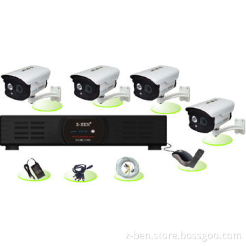 Network DVRs with HD NVR Video Kit at Standard H.264 Compression